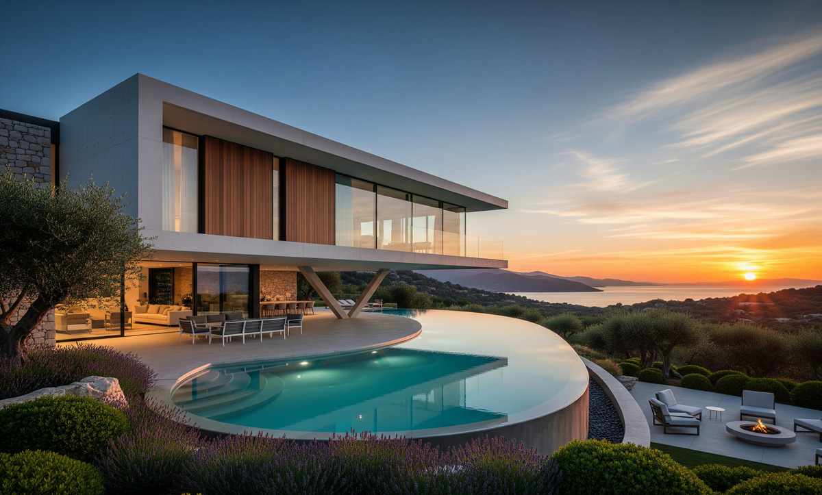 Müstakil çağdaş villa